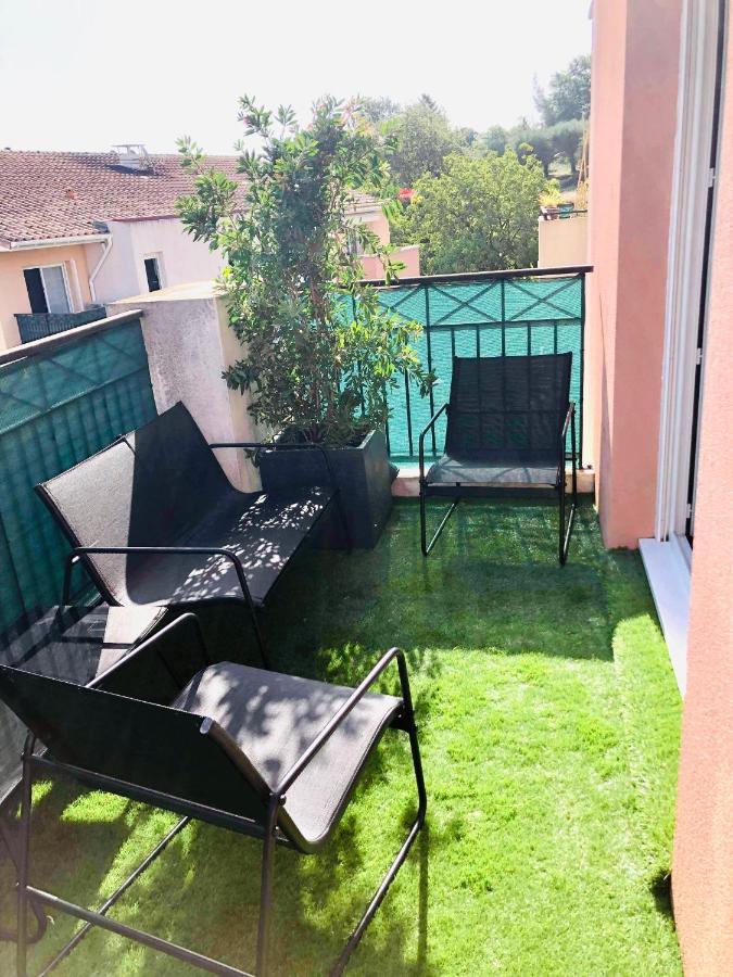 Les Jardins Des Senteurs - Appartement Prive Avec Piscine Et Parking Grasse Exterior photo